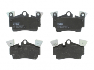 Купить GDB1652 TRW Тормозные колодки задние Audi Q7 (3.0, 3.6, 4.1, 4.2, 5.9) подготовлено для датчика износа колодок